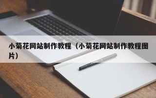 新安小菊花网站制作教程（小菊花网站制作教程图片）