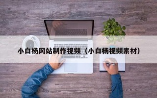 新安小白杨网站制作视频（小白杨视频素材）
